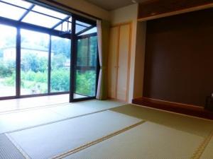 和室からサンルームへ