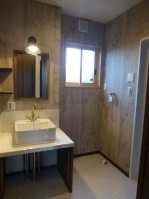 手づくり洗面台