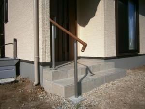 ☆ポーチの手すり