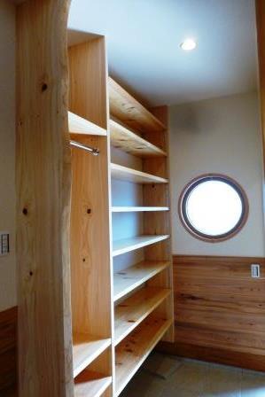 手づくりの玄関収納