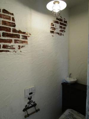 施主様が施された造形モルタル