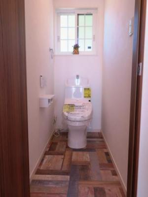 床のフロアータイルがおしゃれです