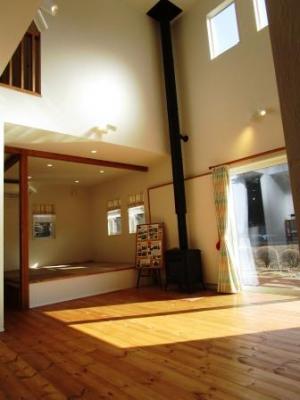 暖かい薪ストーブ♫