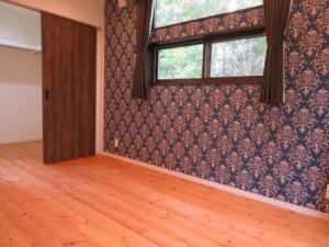 寝室の奥はウォークインクローゼット